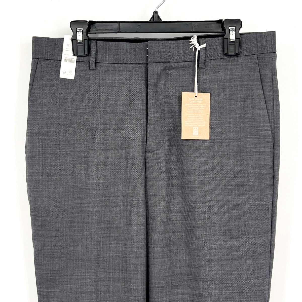 J.CREW Men's Bowery Slim-fit Pants 32x30 Charcoal Gray Wool Blend J6061 NWT