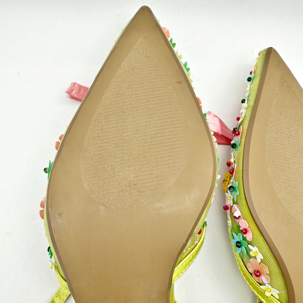 Blue by Betsey Johnson Womens Sadyy Heel US 11 M Multicolor Vegan Leather NWOB