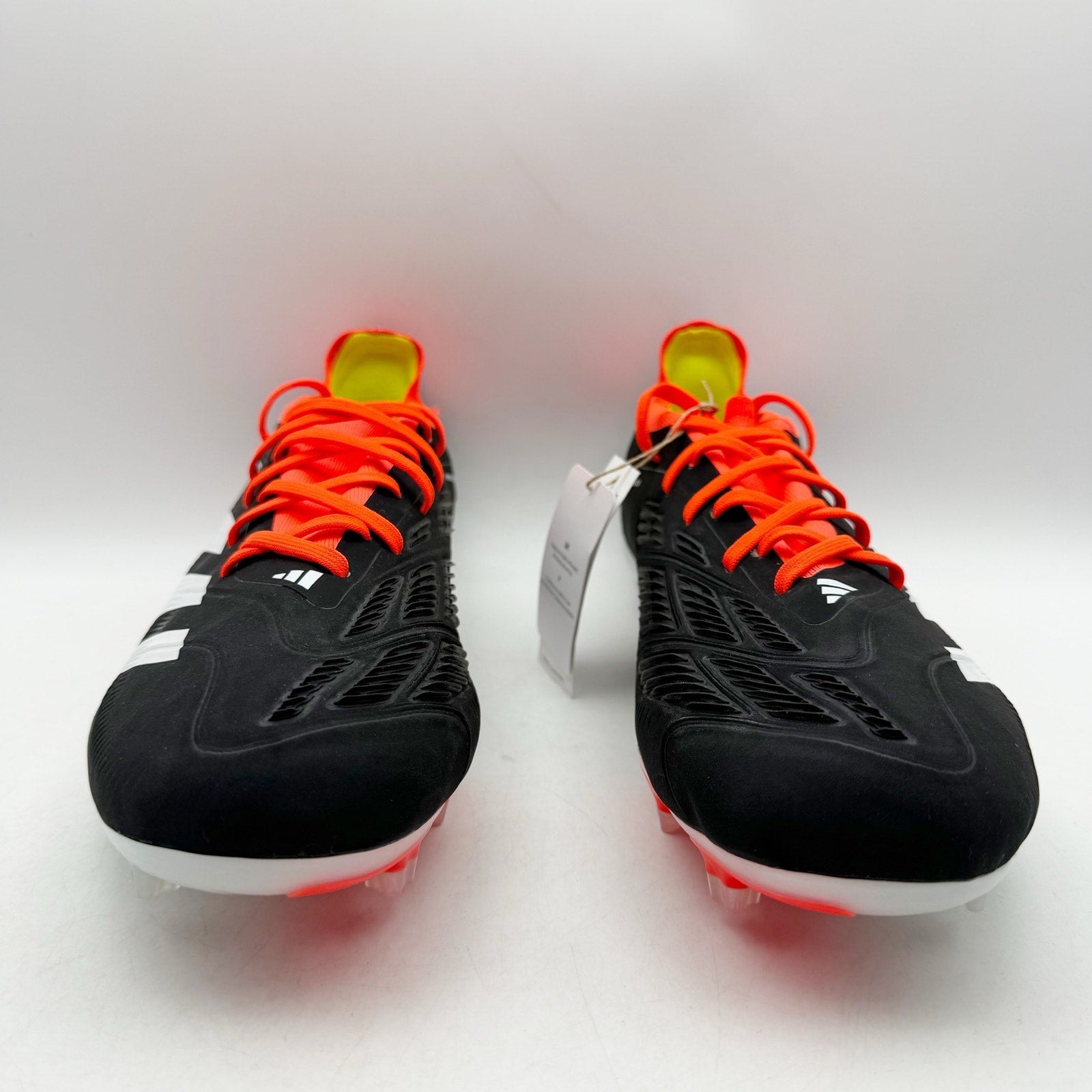 Adidas Mens Predator Pro Soccer Cleats US 11.5 Black Red White IG7777 NWOB