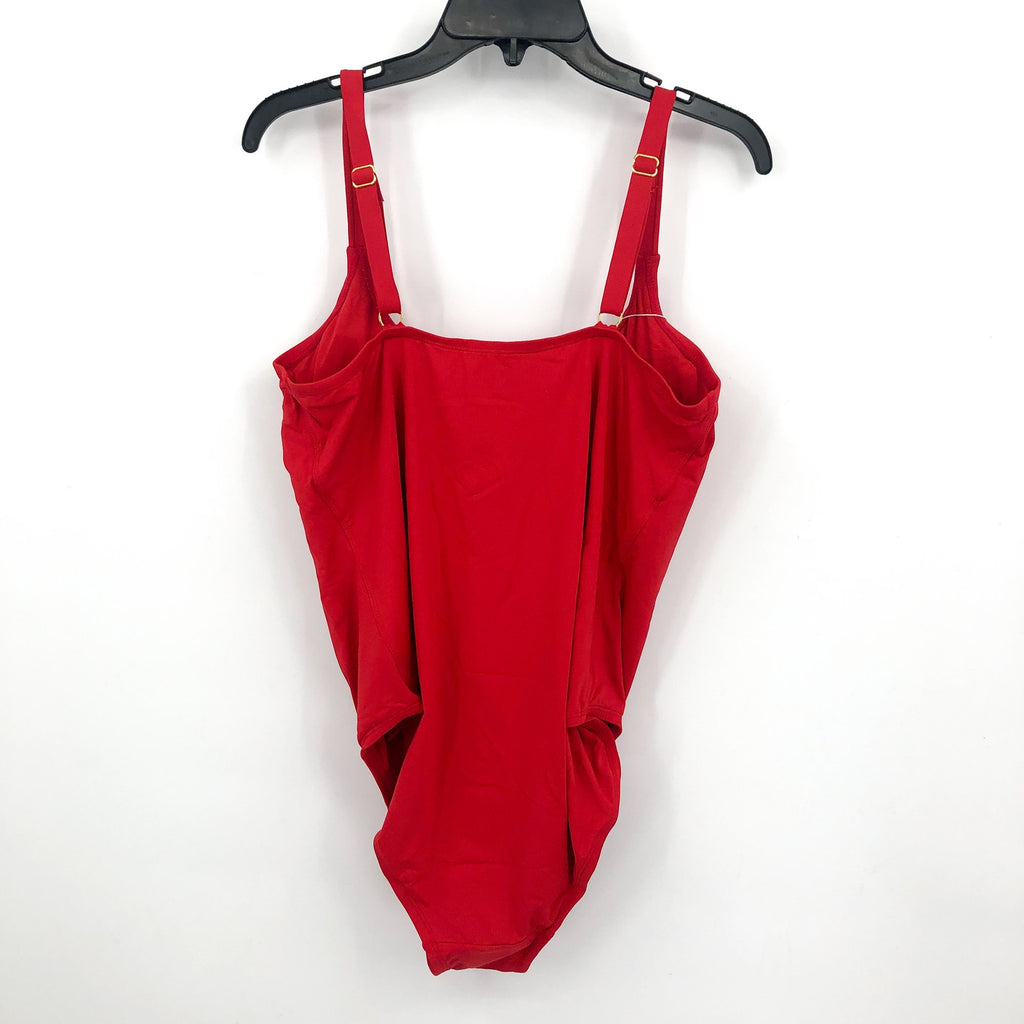 ANDIE SWIM The Amalfi Classic One Piece Swimsuit 3XL Size 20 Cherry Red NWT