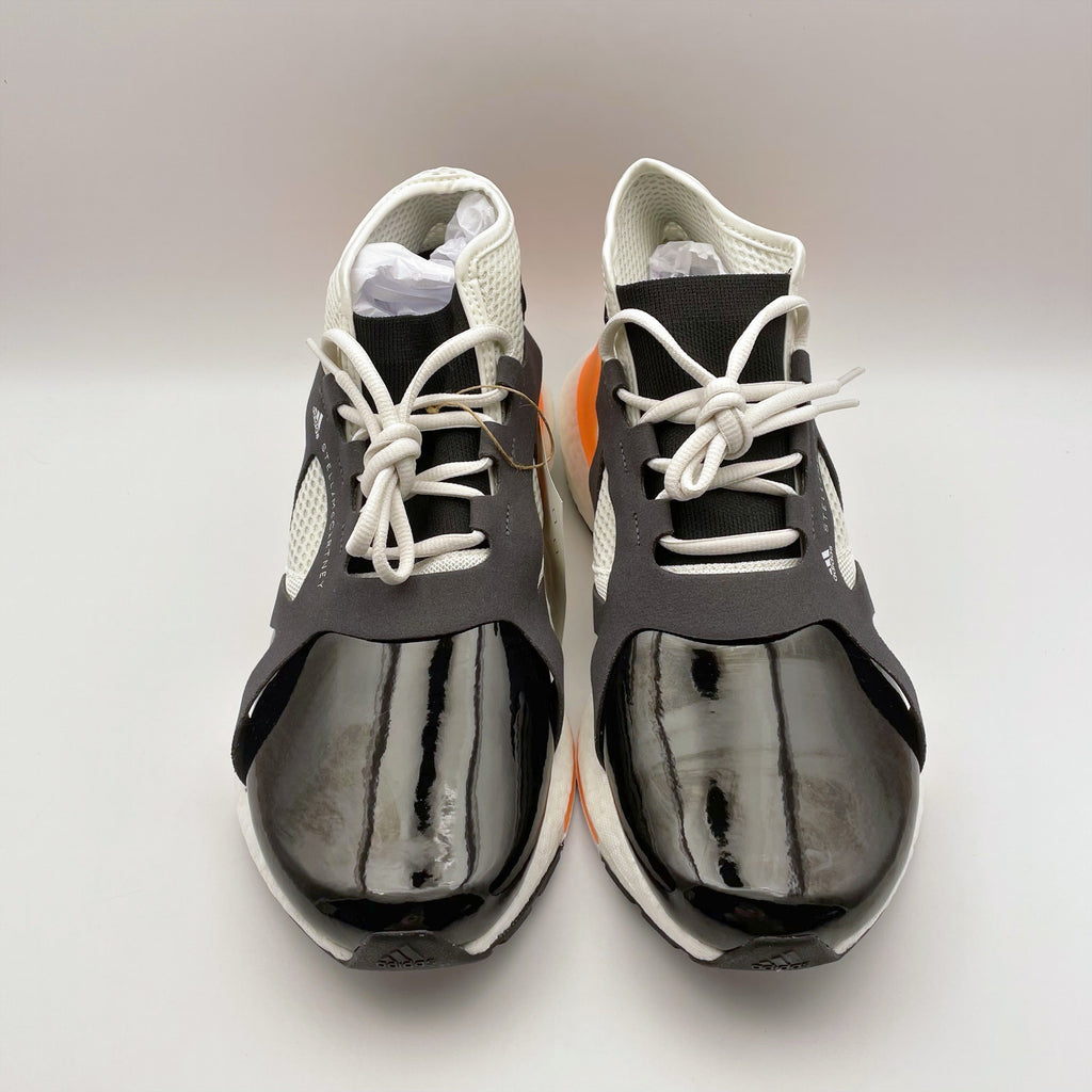 Adidas by Stella McCartney Womens Ultraboost 21 Sneakers US 9.5 Black Orange NIB