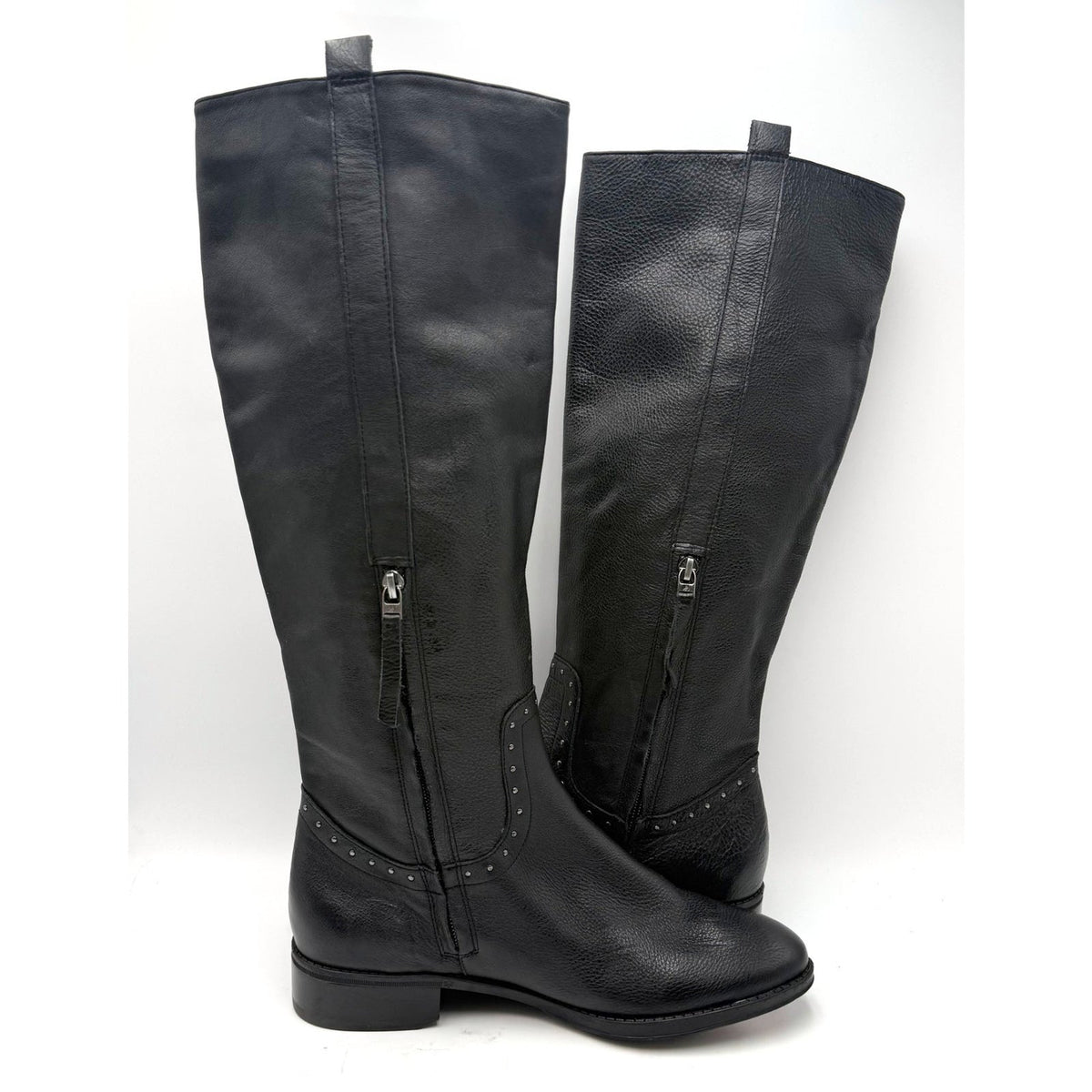 Sam Edelman Womens Prina Knee High Riding Boots Size 8.5 EU 38.5 Black NWOB