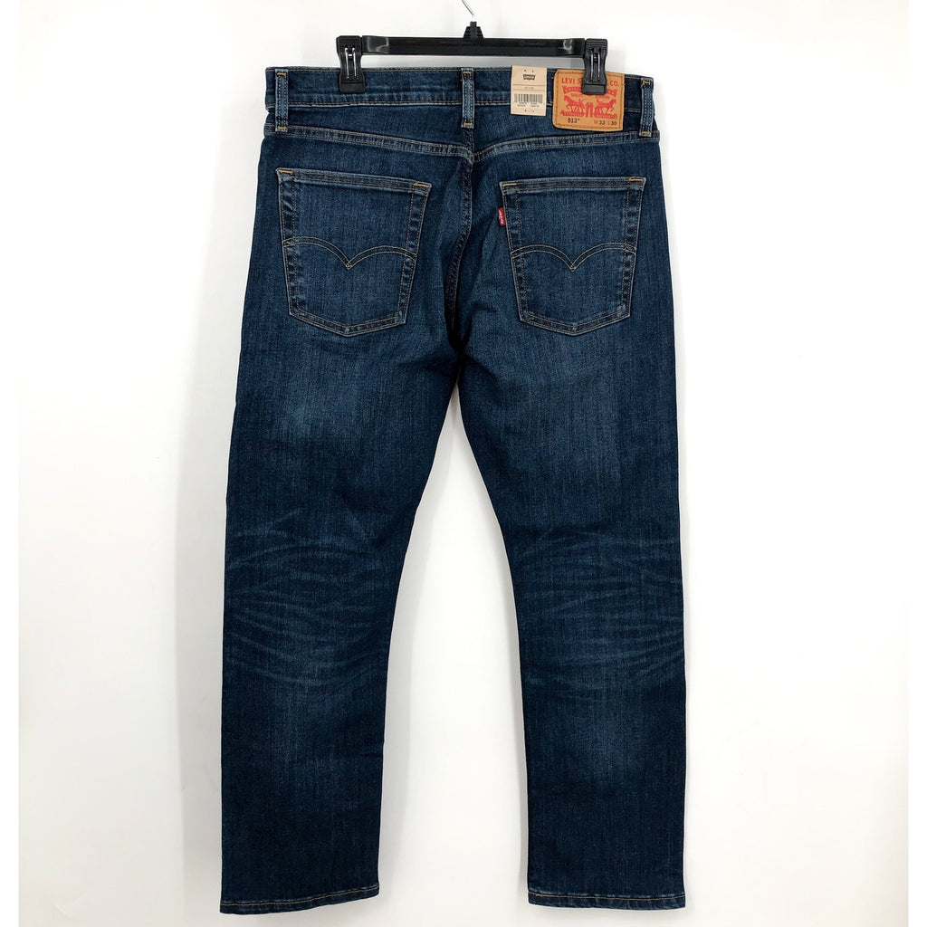 LEVI'S Men's 513 Slim Flex Jeans 33x30 Blue Tree Topper 08513-0934 NWT