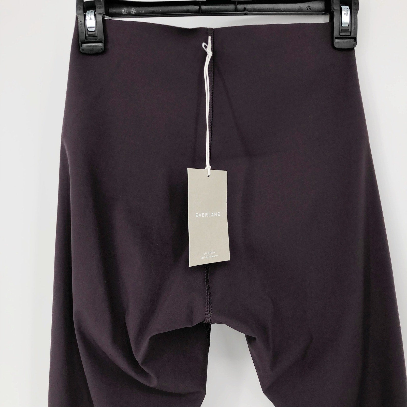 Everlane Womens The Perform Sculpt Legging Small Purple High Waist Eggplant NWT