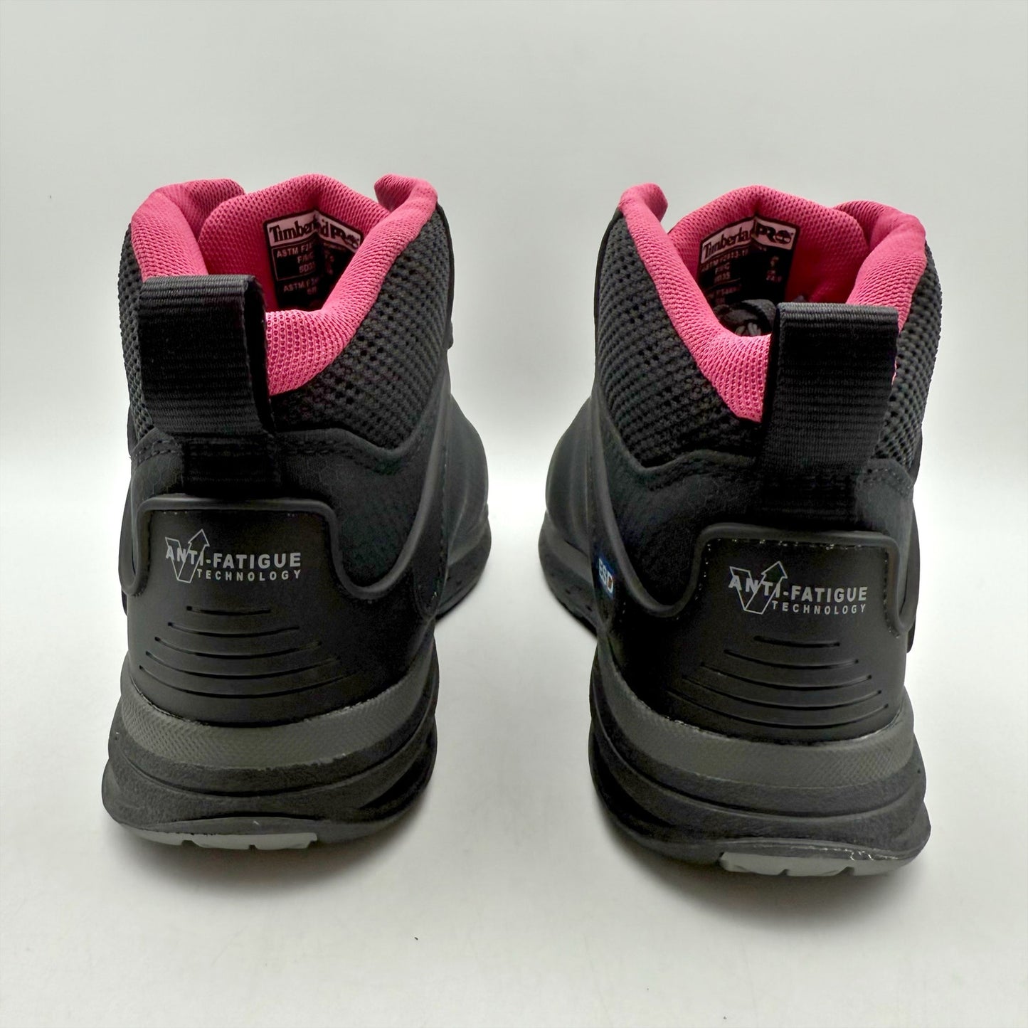 Timberland Pro Womens Drivetrain Composite Toe Mid Work Shoe US 7.5 Black SR NIB