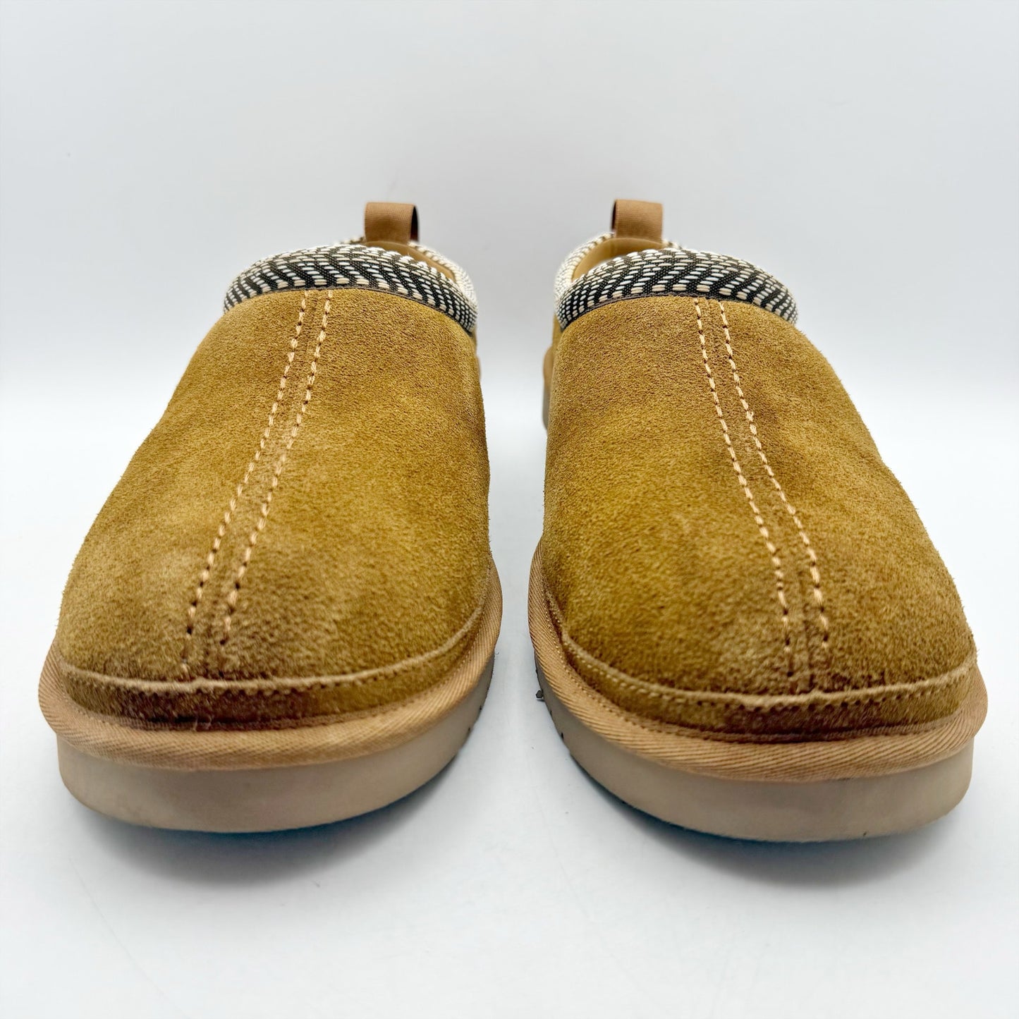 Koolaburra by UGG Mens Burree Slipper US 13 EU 46 Chestnut Brown Suede NIB