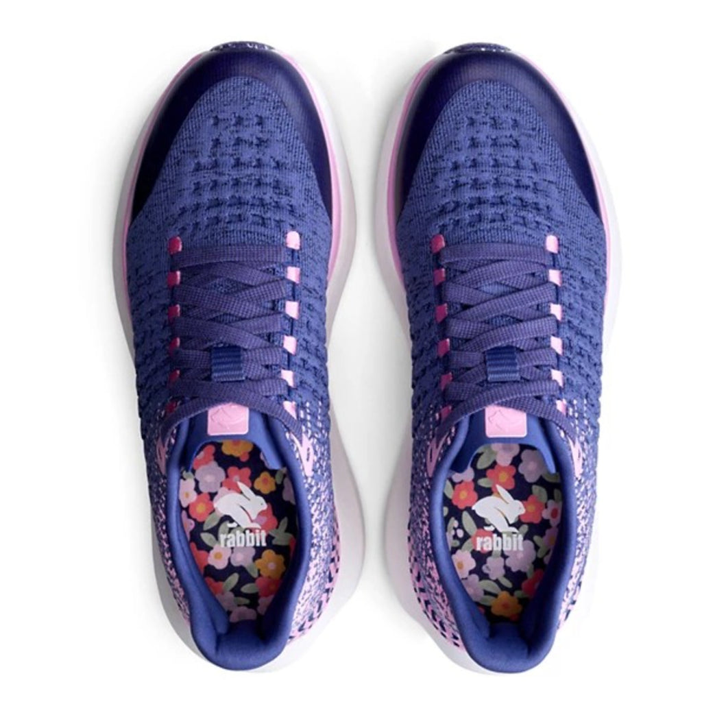 Rabbit Womens Dream Chaser Running Shoes Size 9 Blue Purple Athletic Sneaker NIB
