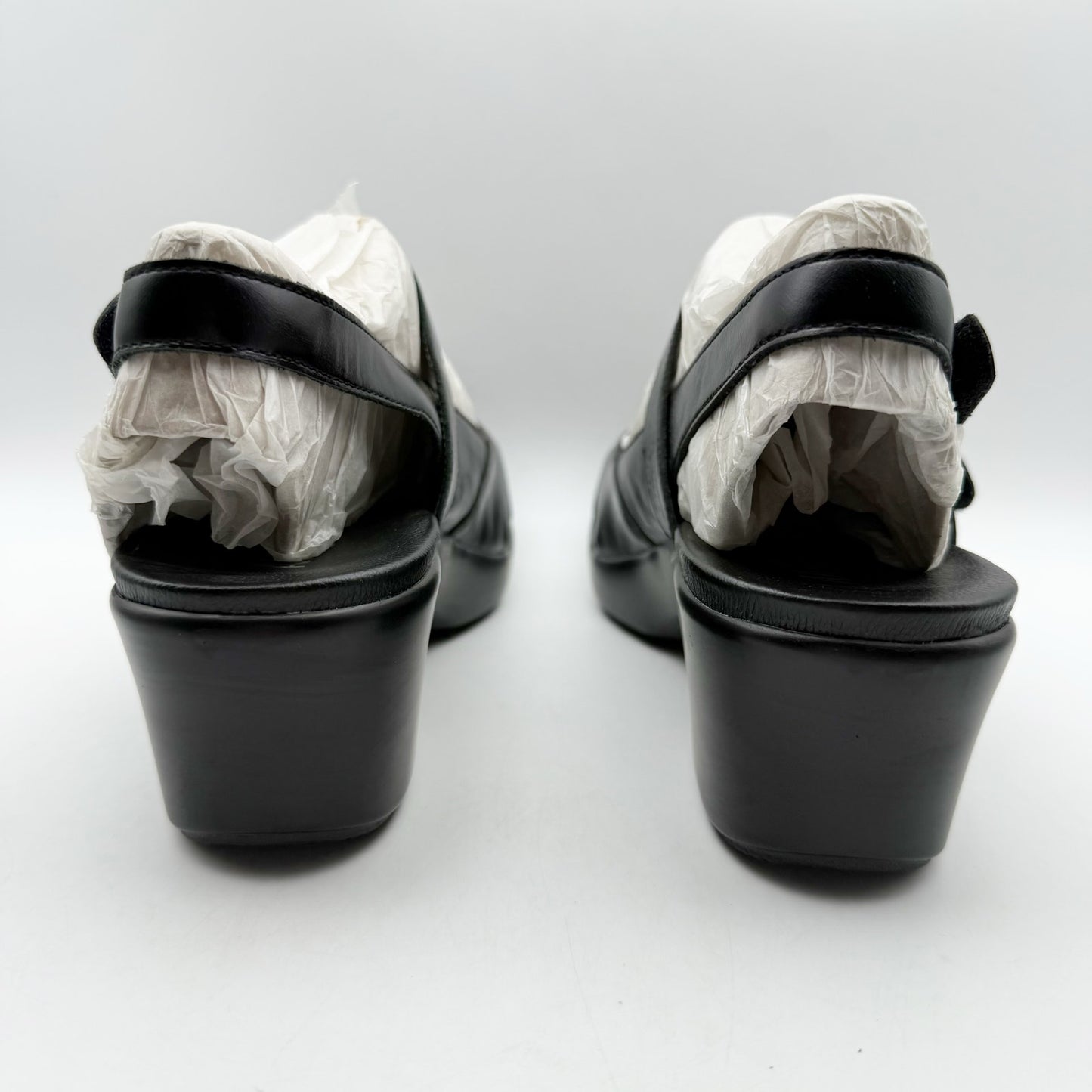 Alegria Womens Opheliah Clogs EU 42 US 11.5-12 Black Leather NIB