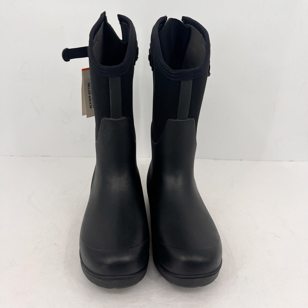 BOGS Women Neo-Classic Tall Adjustable Calf Boots Size 11 Black Waterproof NWT