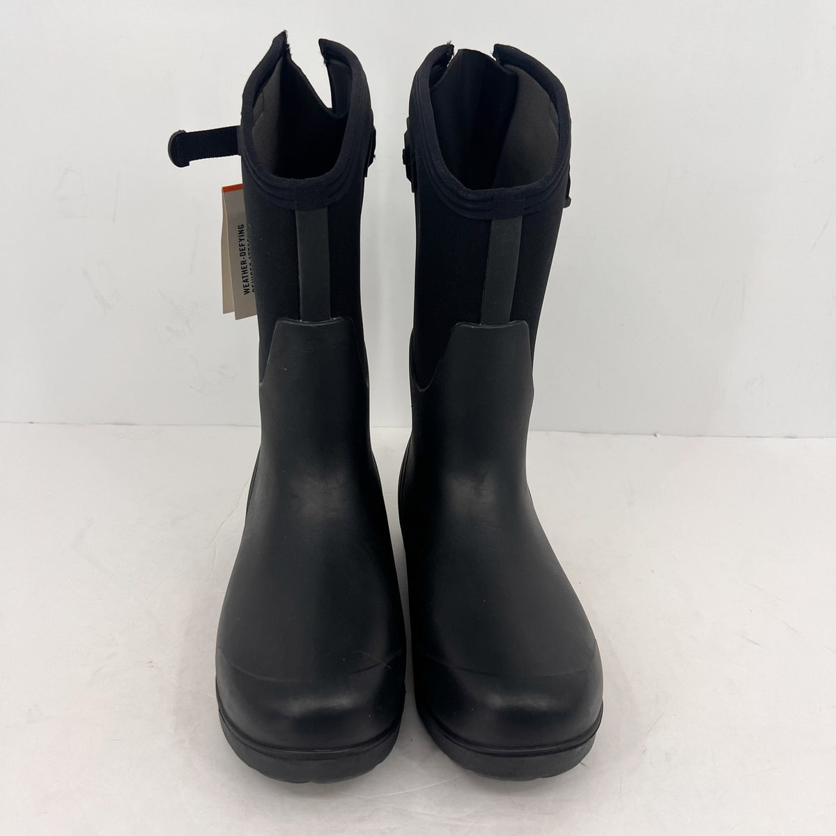 BOGS Women Neo-Classic Tall Adjustable Calf Boots Size 11 Black Waterproof NWT