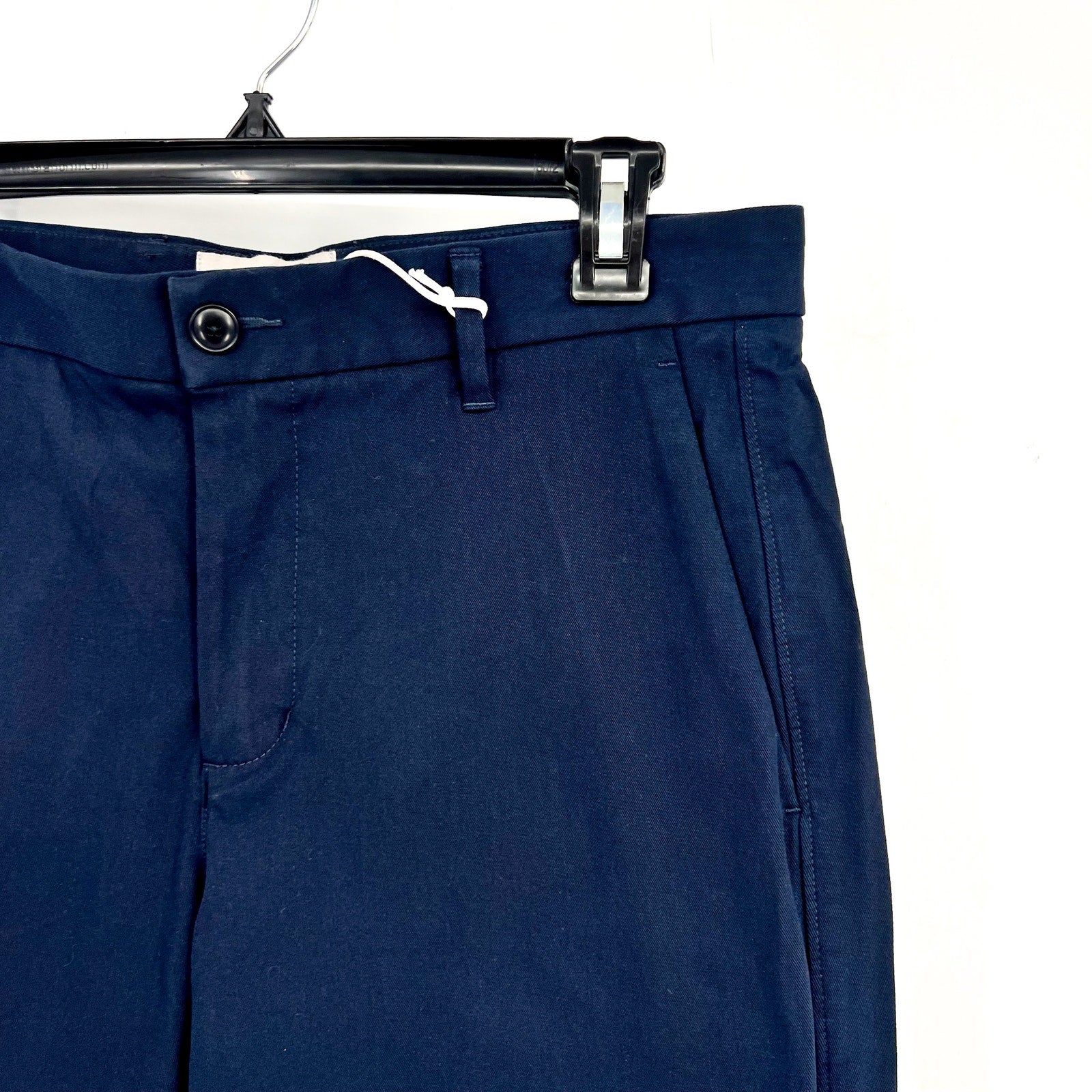 EVERLANE Men's The 7" Performance Chino Shorts Size 33 Navy Blue NWT