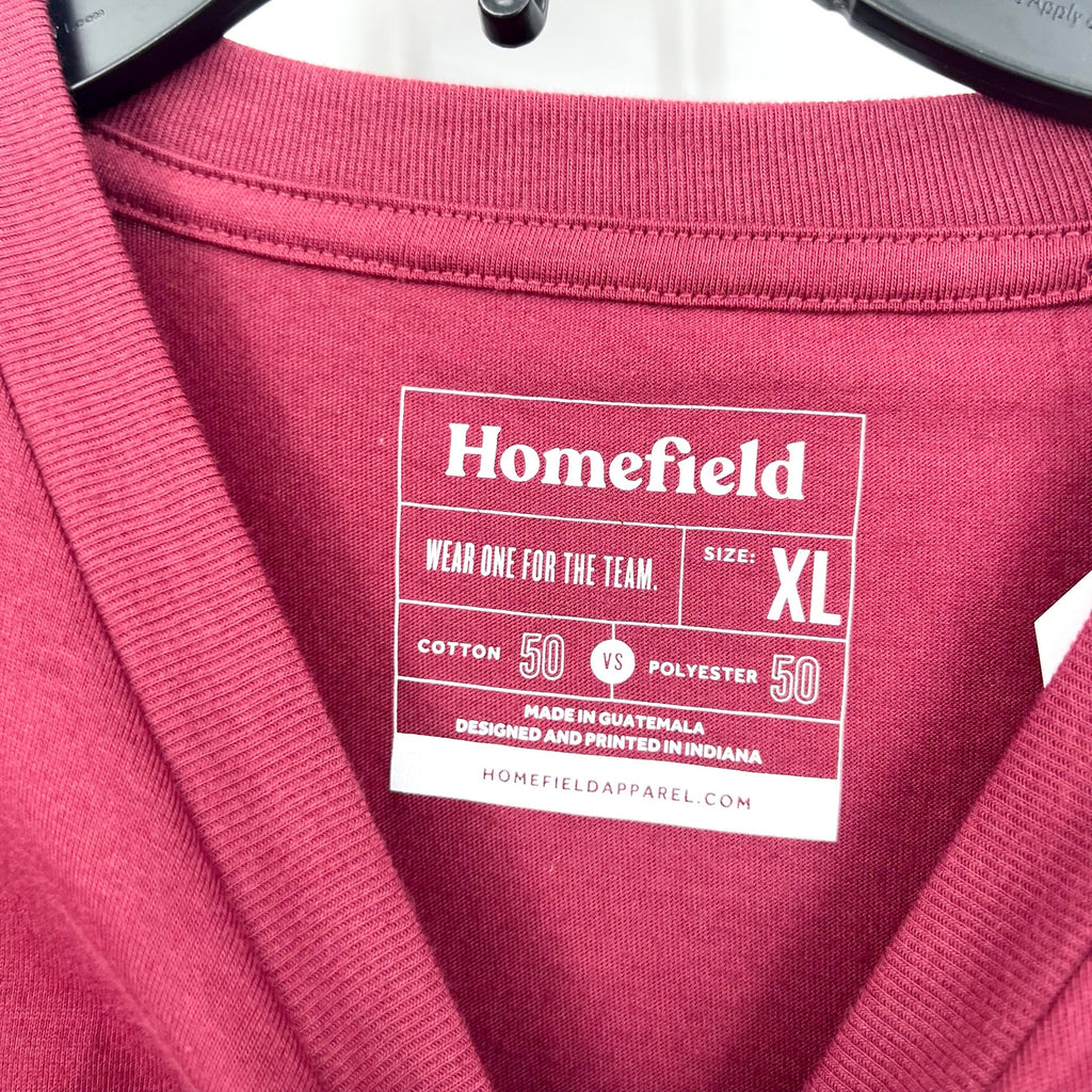HOMEFIELD Mens Texas A&M Ol’ Sarge T-Shirt XL Maroon Short Sleeve NWT