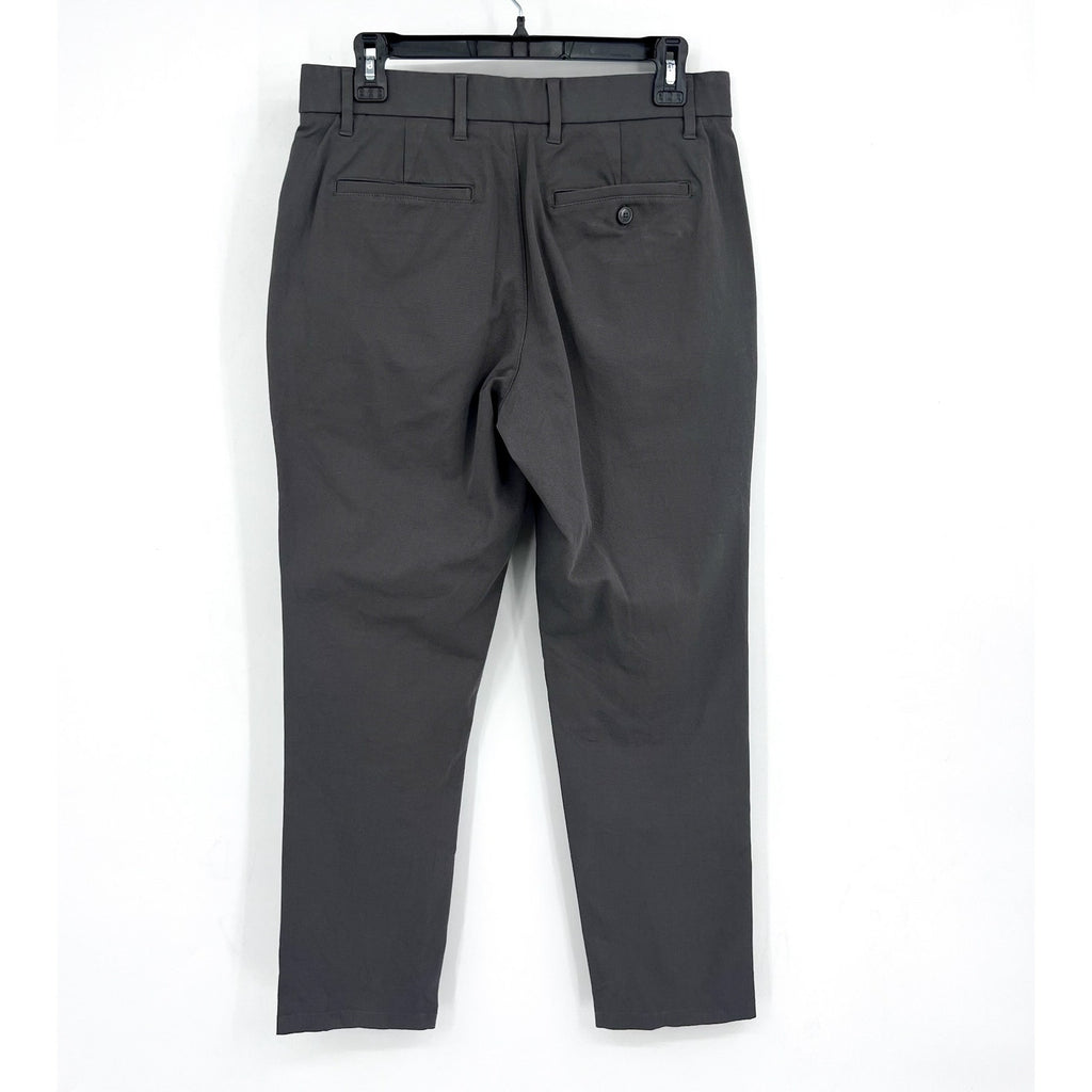 EVERLANE Uniform Mens Performance Chino Pants 28x28 Slate Grey Athletic Fit NWT