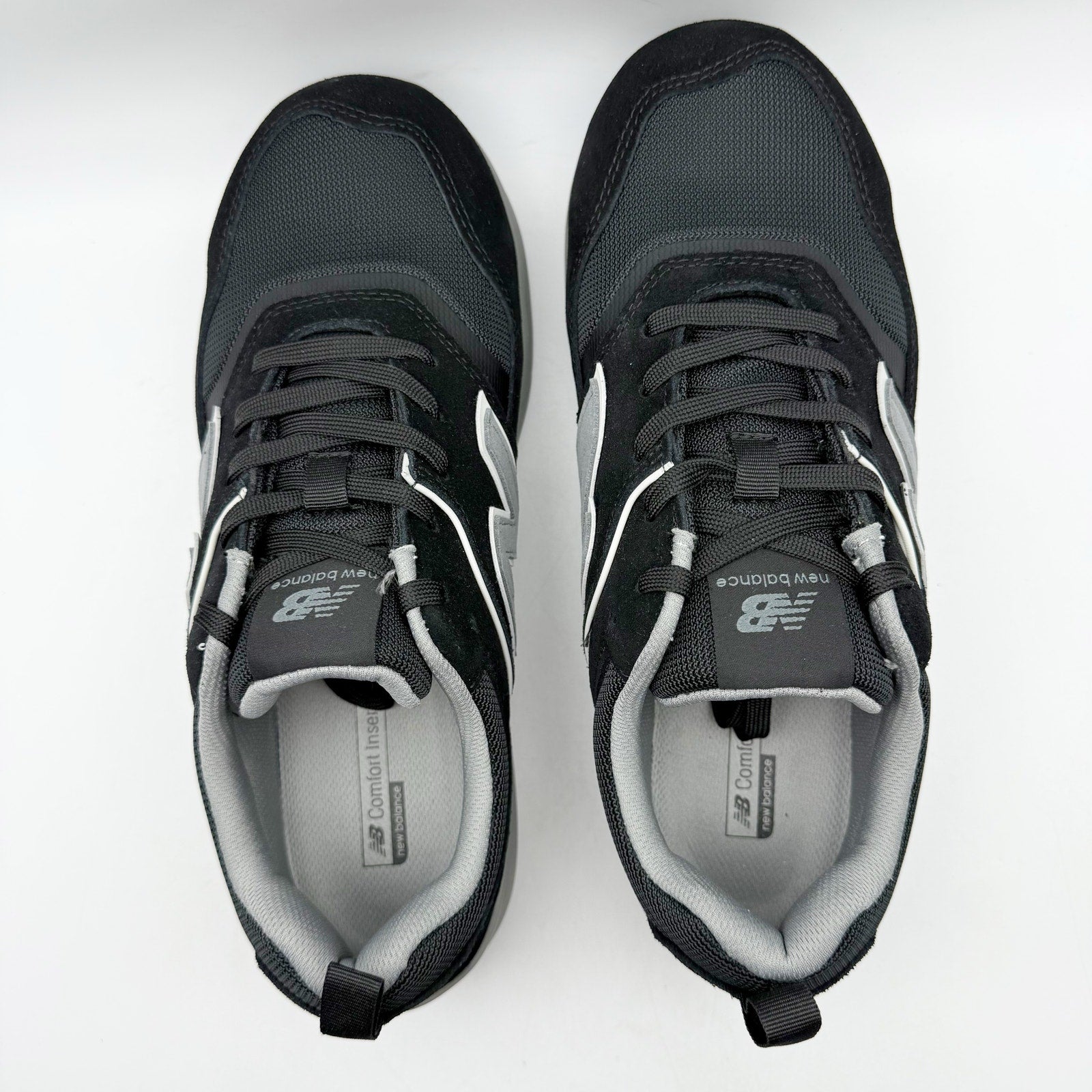 New Balance Mens Elite Lite Composite Toe Work Sneakers US 10.5 Black SR NIB