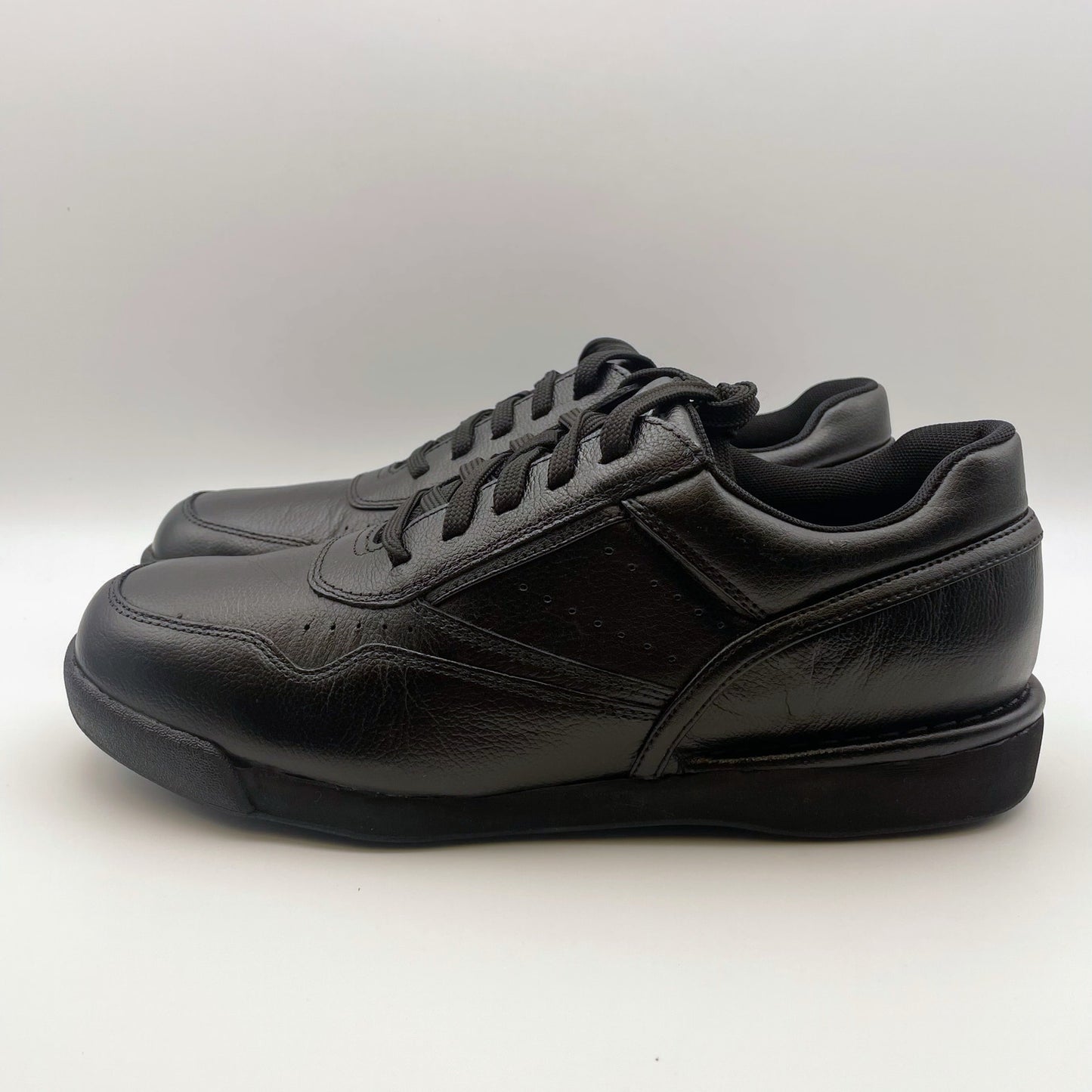 Rockport Mens ProWalker M7100 Sneakers US 9.5 M EU 43 Black Leather NIB