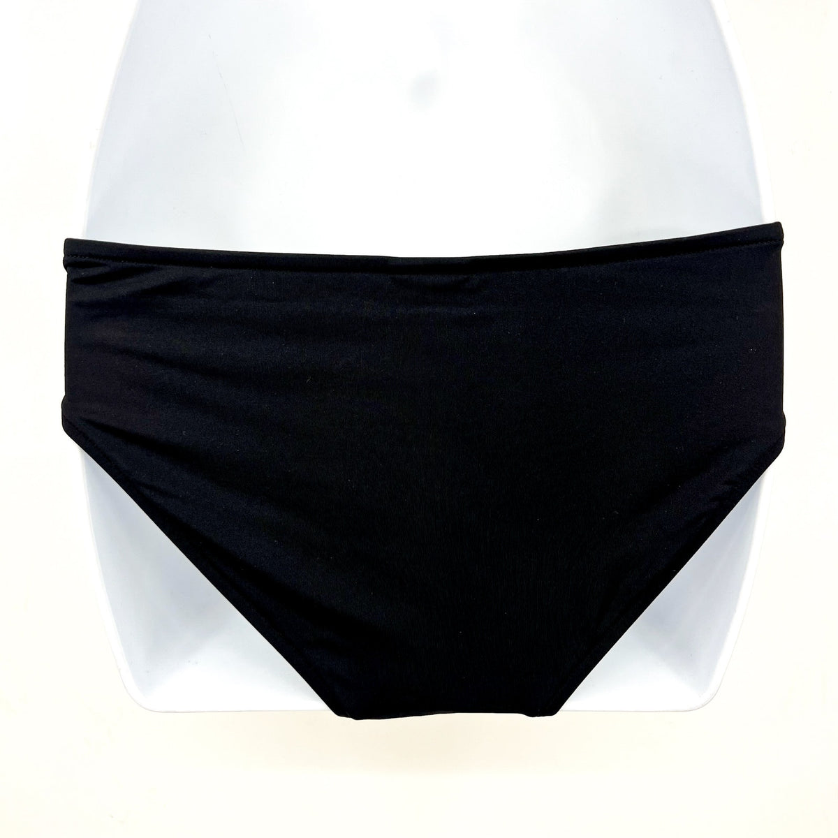 SEAFOLLY Women's Twist Band Hipster Bikini Bottom Size 6 Black NWT