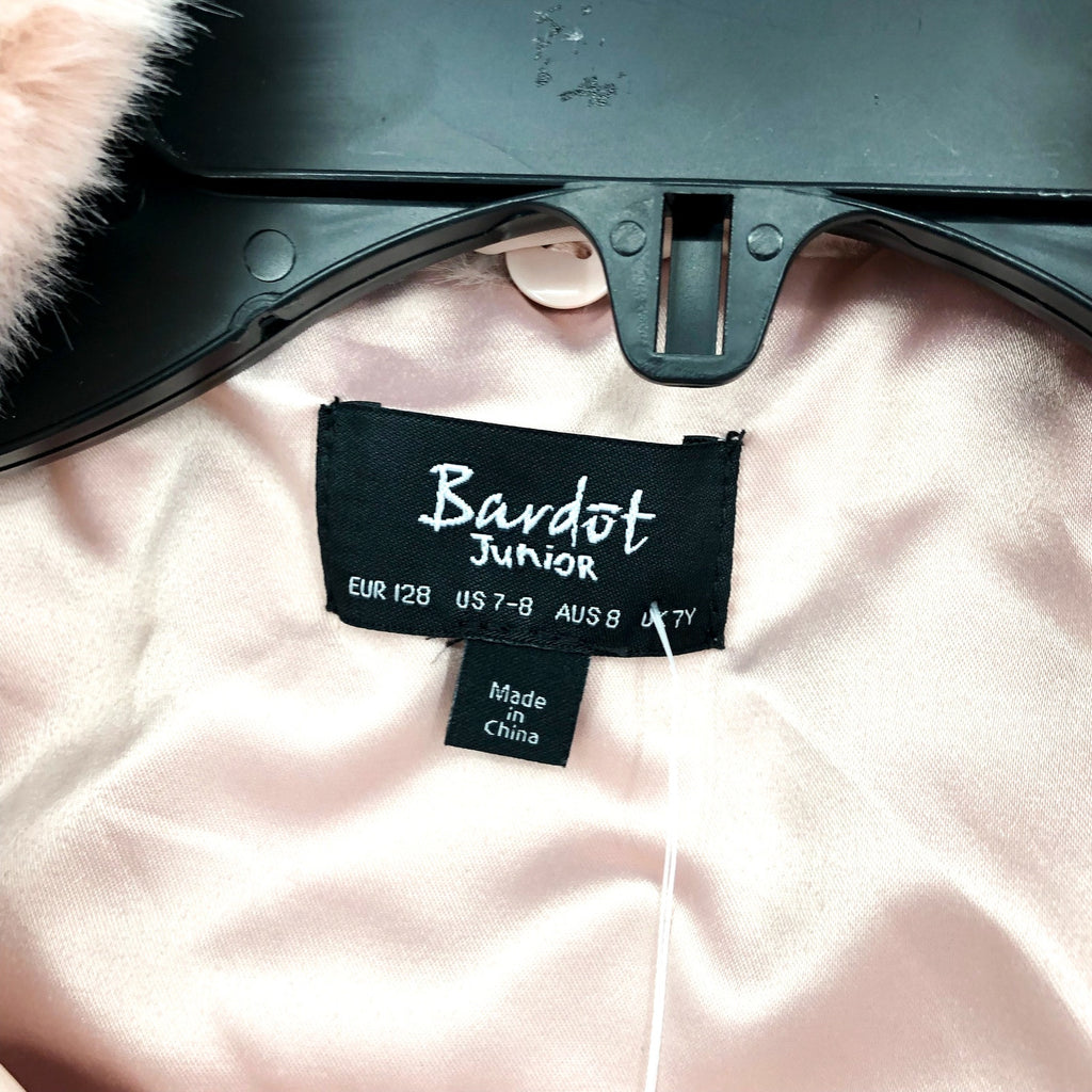 BARDOT JUNIOR Girl's Grace Quilted Coat Size 7/8 Pink Blush NWT
