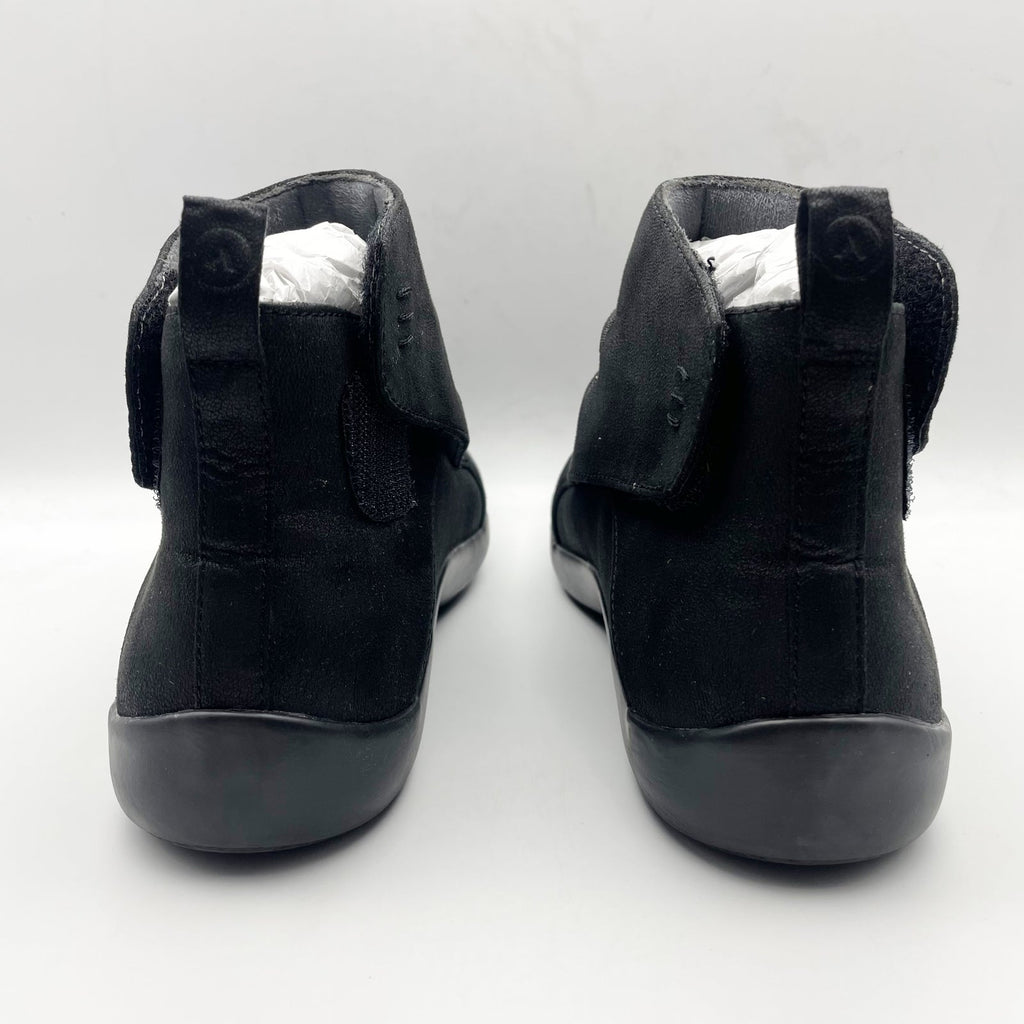 Anodyne Womens No. 91 Casual Boots US 8.5M EU 38.5 Black Vegan Leather NIB