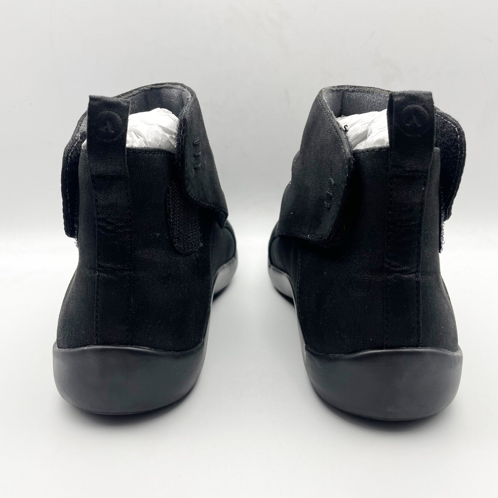 Anodyne Womens No. 91 Casual Boots US 8.5M EU 38.5 Black Vegan Leather NIB