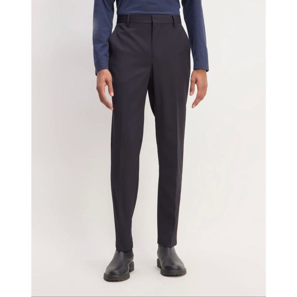 EVERLANE Men's Italian Wool Dress Pants 31x30 Navy Blue Flat Front NWT