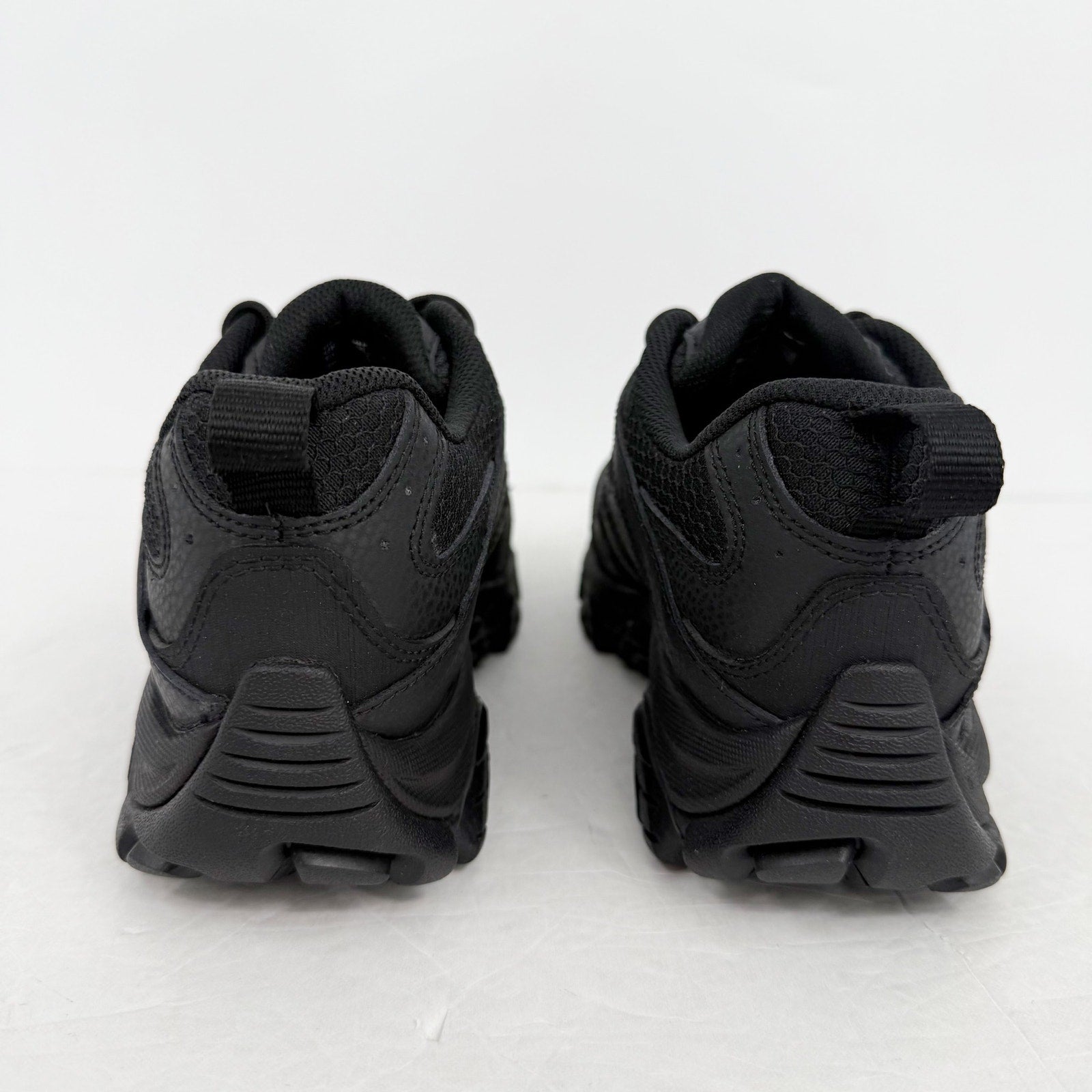Merrell Moab 3 Tactical Work Sneakers Mens 4 Womens 5.5 wide Black Leather NIB