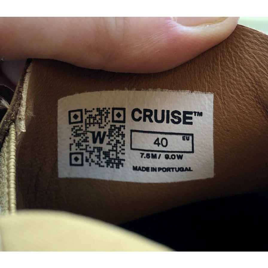 Wolf & Shepherd Cruise Ace Slip On Sneakers Mens 7.5 Womens 9 Tan Sandstorm NIB