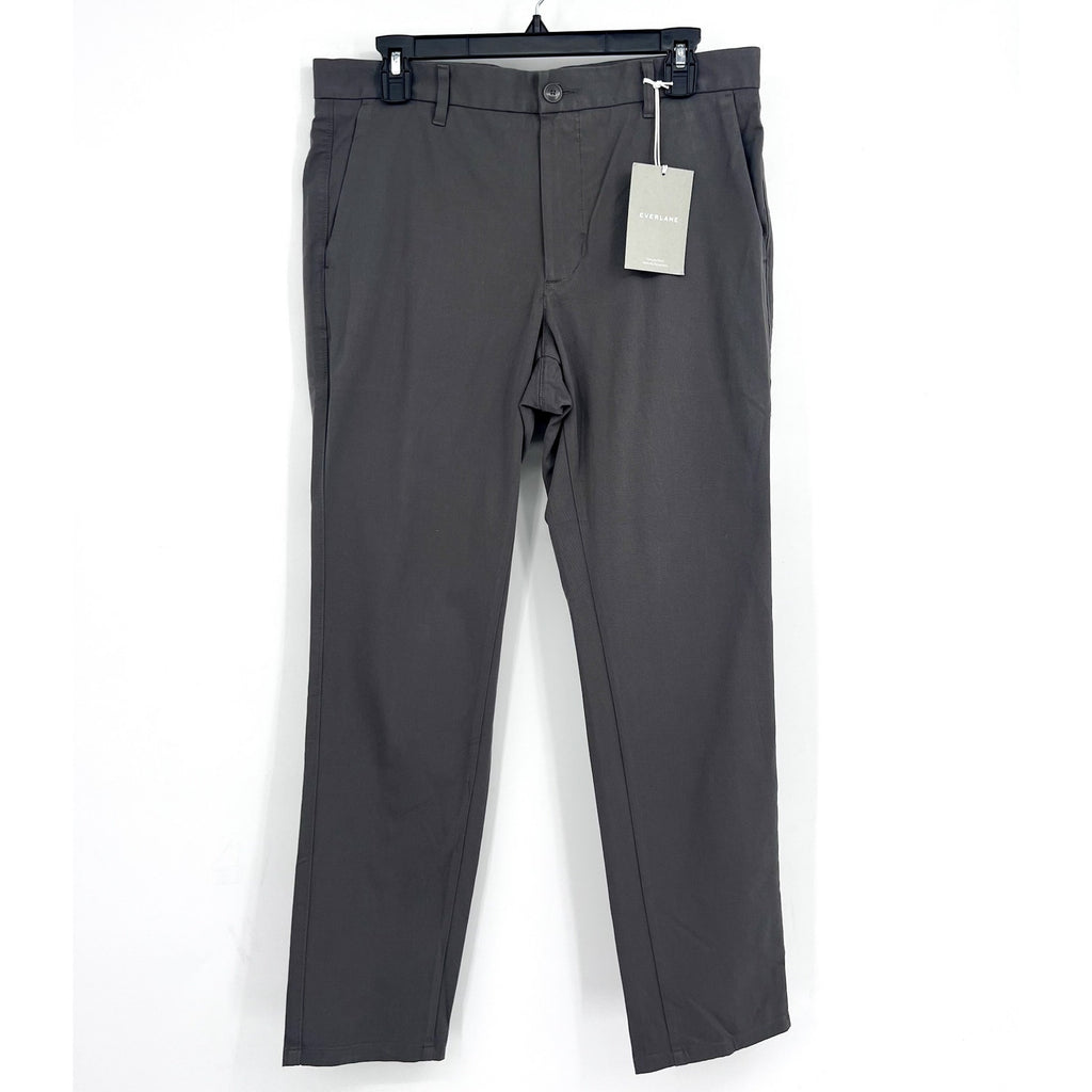 EVERLANE Men's The Performance Chino Pants 30x32 Slate Grey Uniform NWT