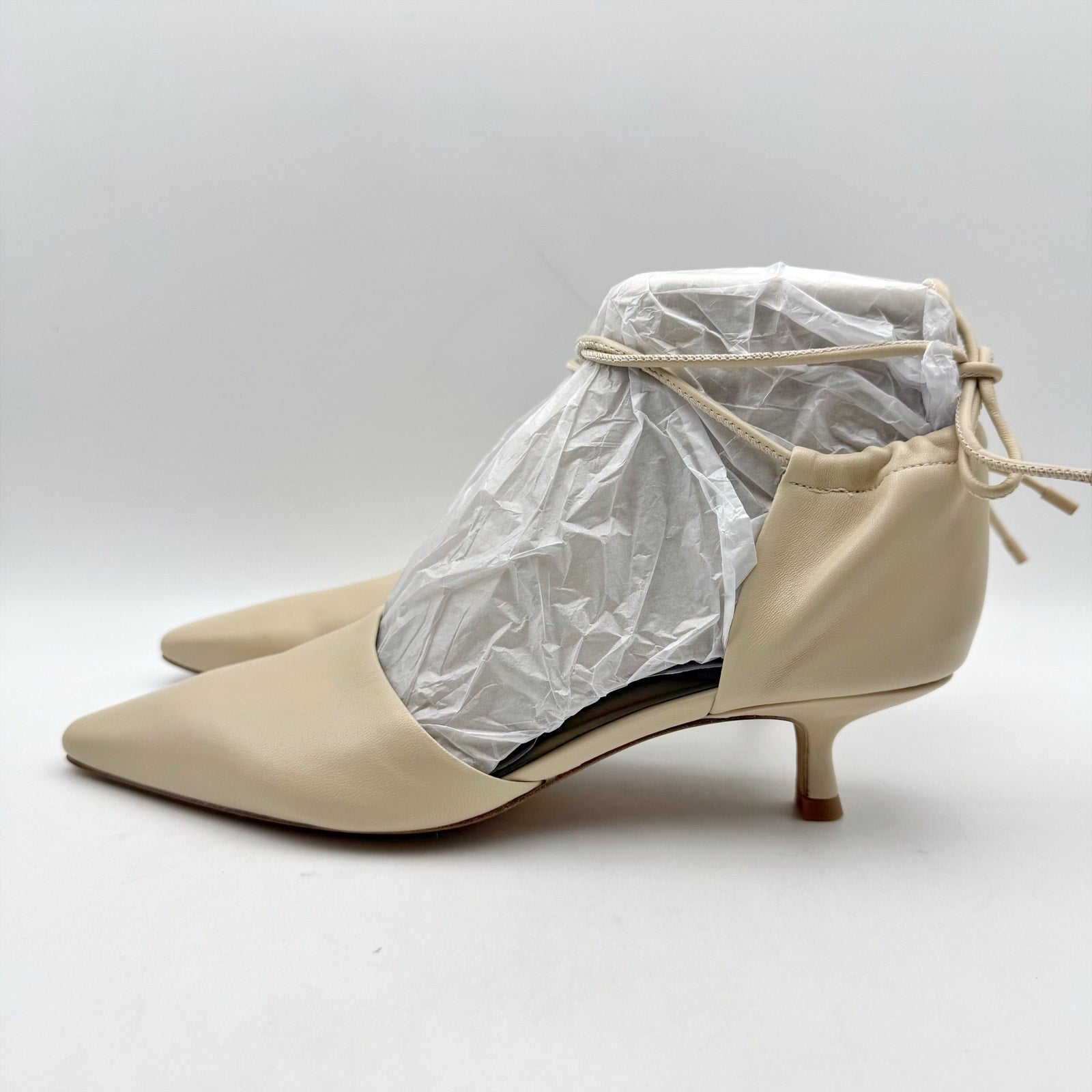 Vince Womens Sarai Pumps US 6.5 M EU 36.5 Sand Beige Leather NIB