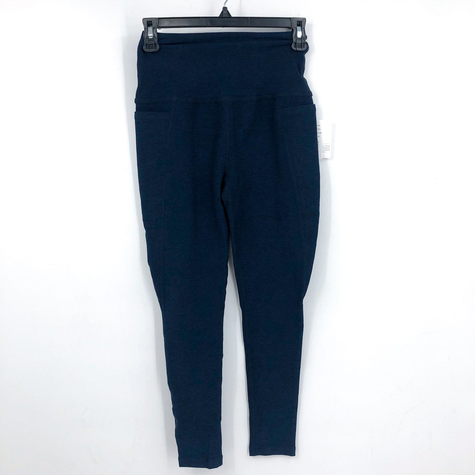 BEYOND YOGA Women's Out Of Pocket Midi Legging Medium Nocturnal Navy Blue NWT