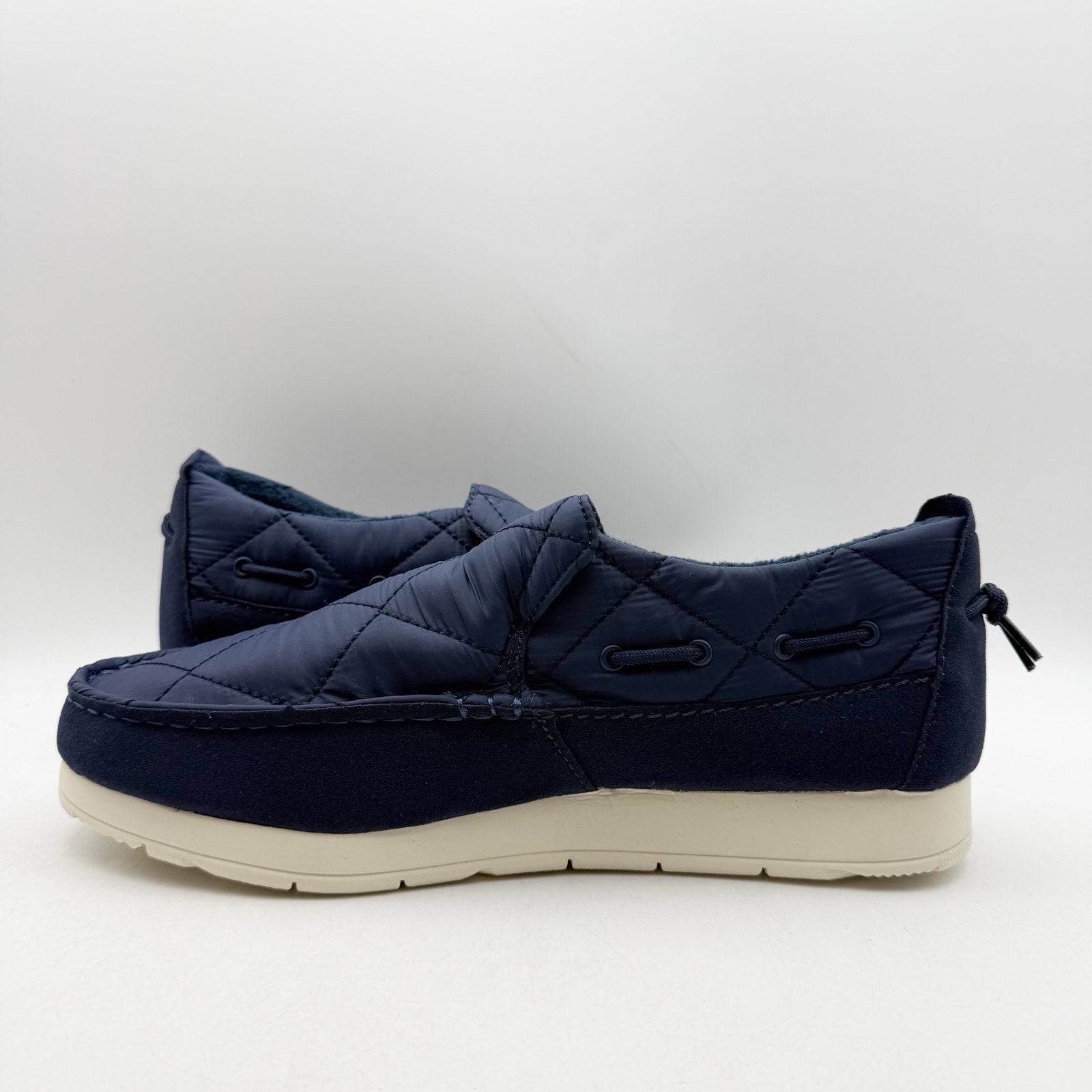 Sperry Mens Top-Sider Quilted Moc Loafers Size 10 M Navy Blue Casual Shoes NWOB
