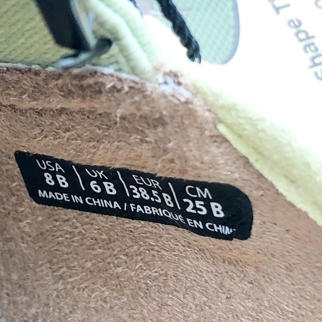 Spenco Womens Audrey Casual Slides Size 8 Green Casual Sneaker Mule NIB