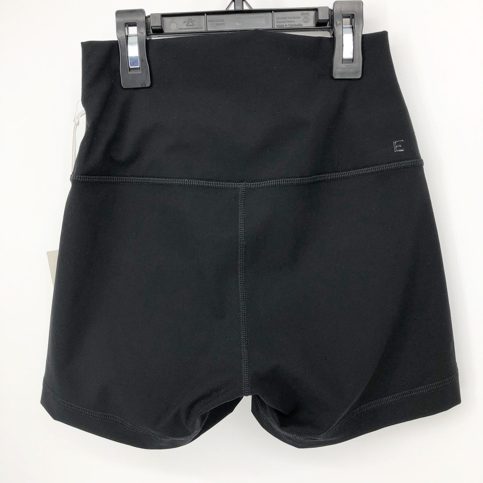 Everlane Womens The Perform Short-Short Athletic XXS Black NWT