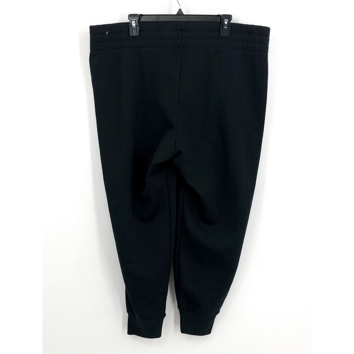 UNDER ARMOUR Womens Training Rival Fleece Joggers 1X Black Drawstring Pants NWT
