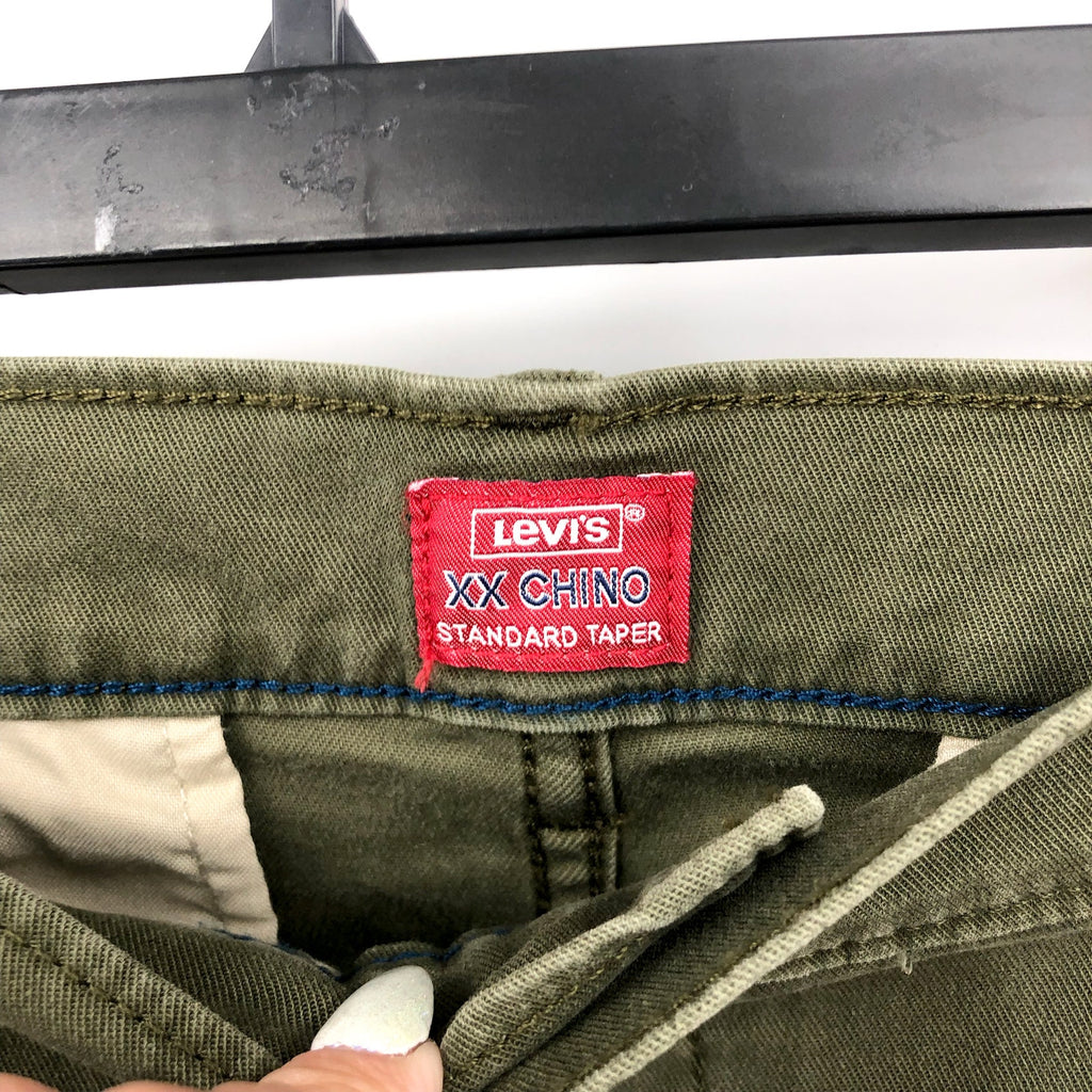 LEVI'S Men's XX Chino Standard Taper Pants 36x30 Olive Green NWT 85226-0146