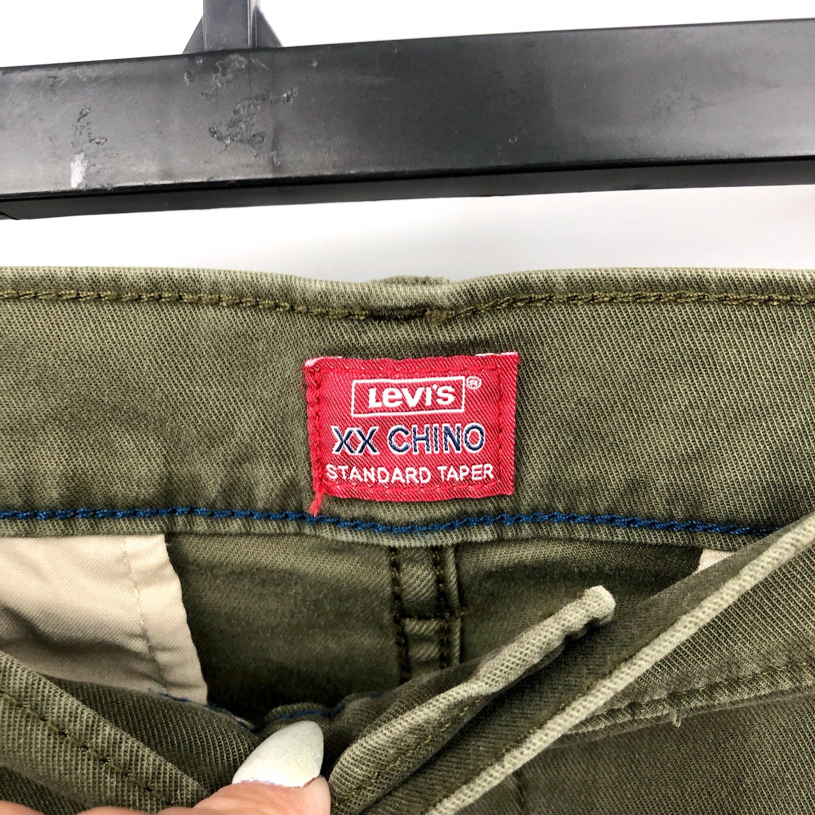 LEVI'S Men's XX Chino Standard Taper Pants 36x30 Olive Green NWT 85226-0146