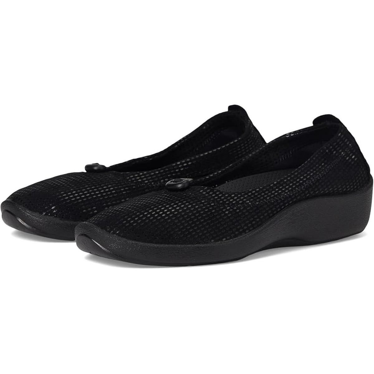 Arcopedico Womens L14 Slip On Flats EU 36 US 5.5-6 Black Water Resistant NWOB