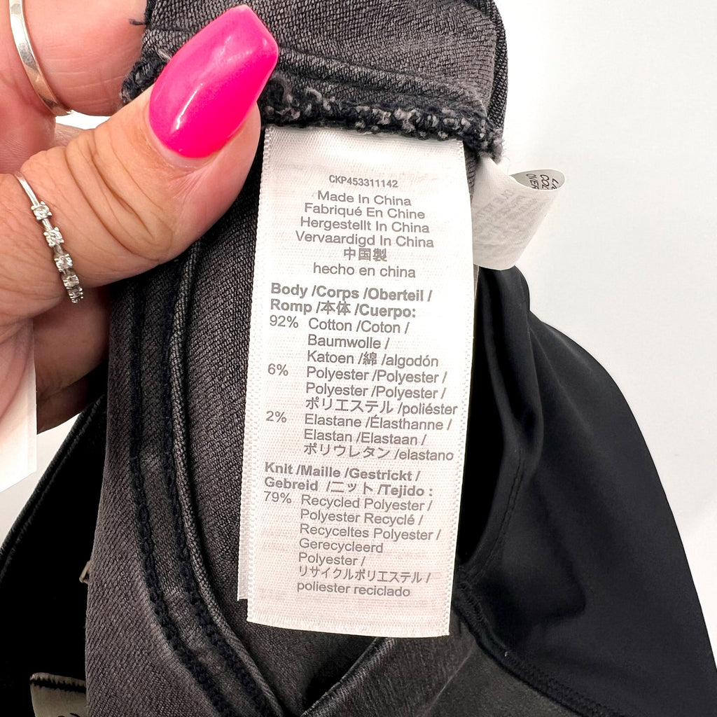 MADEWELL Maternity Over-the-Belly Skinny Jeans Size 25 Black Sea G7394 NWT