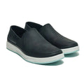 KURU Womens Roam Atla Slip On Sneakers Size 10.5 EU 42 Jet Black Leather NIB