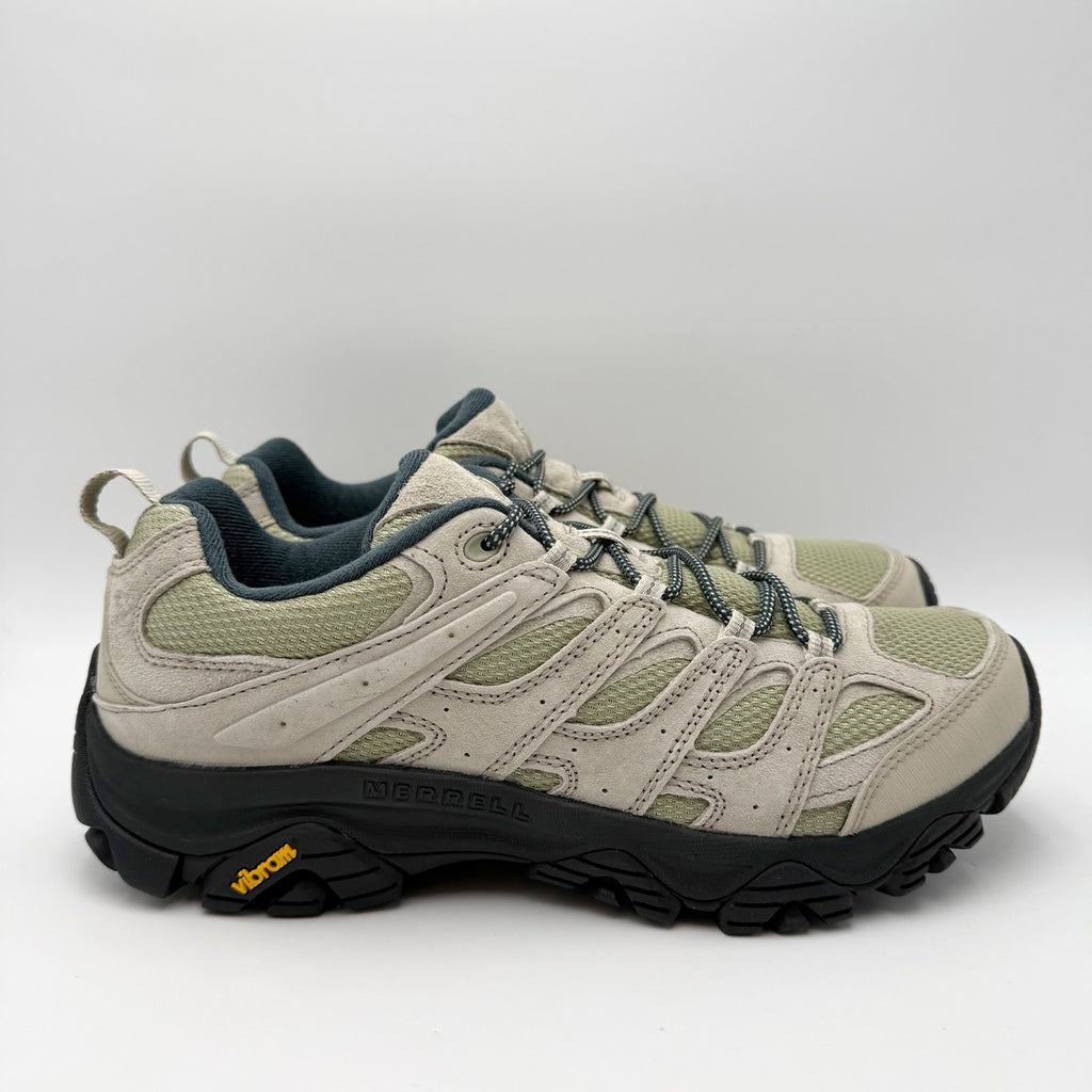 Merrell Mens Moab 3 Hiking Shoes Size 11.5 EU 46 Tan Green Suede J038307 NIB