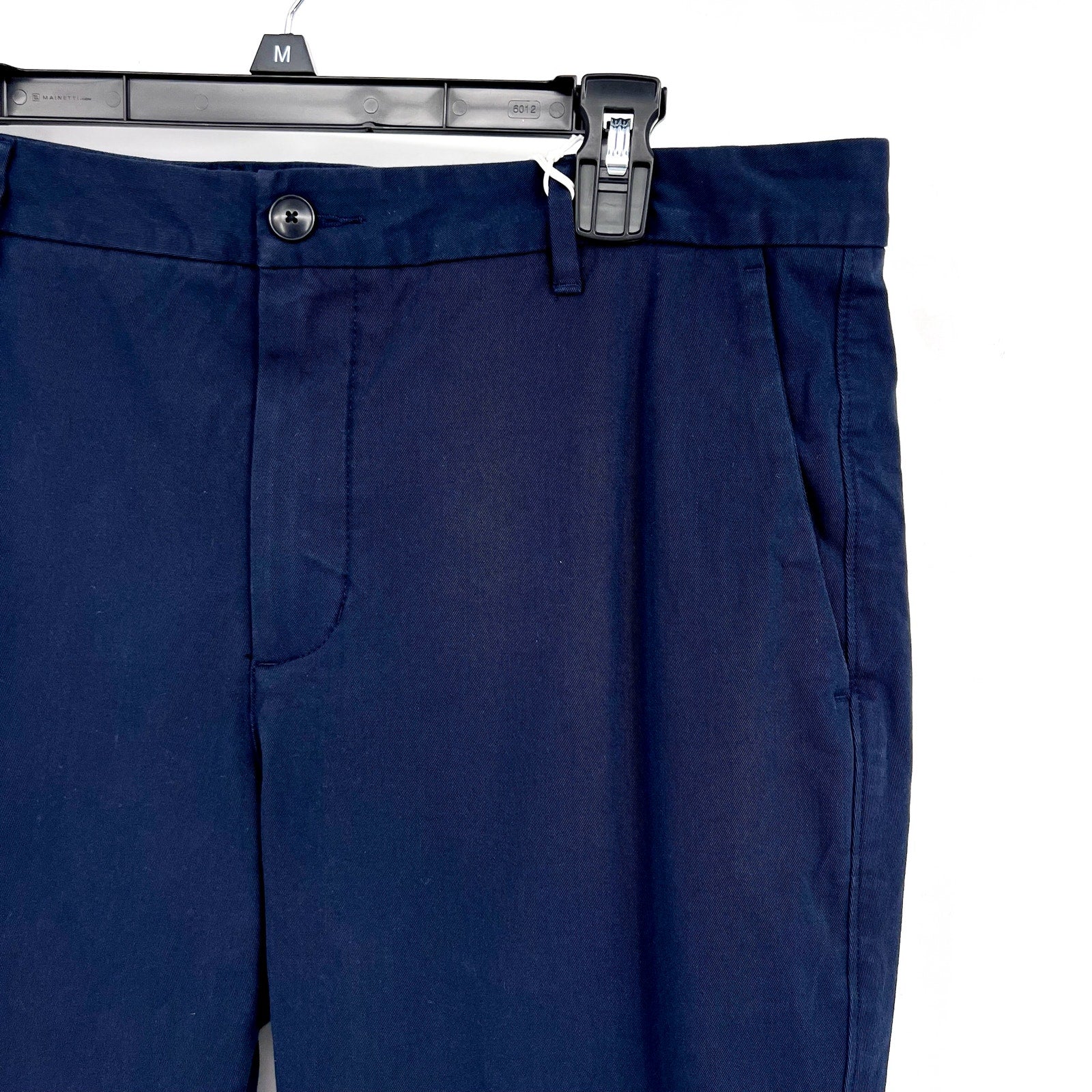 EVERLANE Men's Uniform Performance Chino 35x34 Navy Blue Slim Fit Pants NWT
