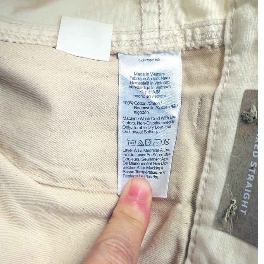 MADEWELL Men's Relaxed Straight Workwear Pants 31x30 Vintage Canvas AH665 NWT