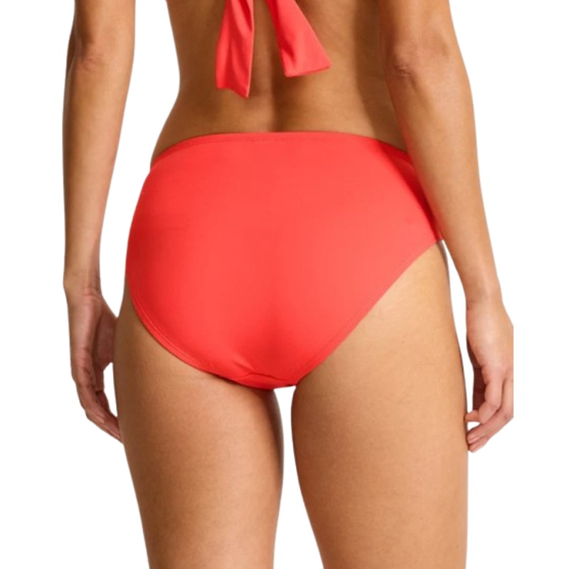 TOMMY BAHAMA Pearl Hipster Ring Bikini Bottom XS Pink Citrus Coral NWT