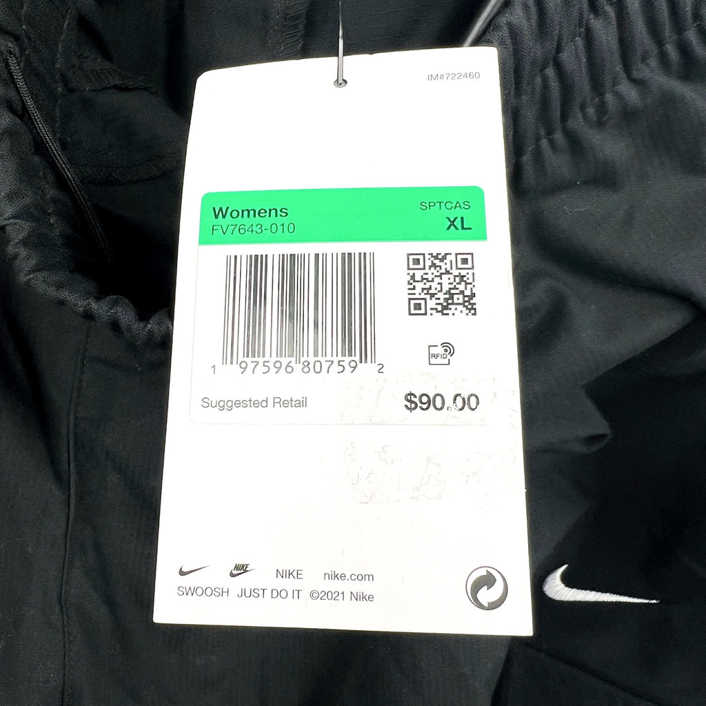 Nike Womens Sportswear Everything Wovens Cargo Pants XL Black Mid-Rise NWT