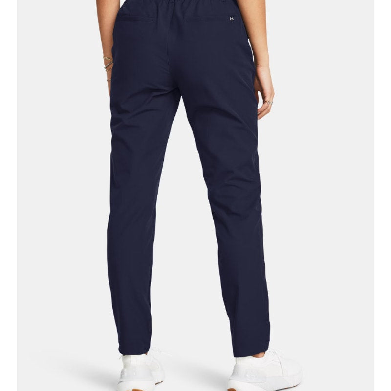 UNDER ARMOUR Women's UA Drive Pants Size 12 Navy Blue Golf Performance NWT