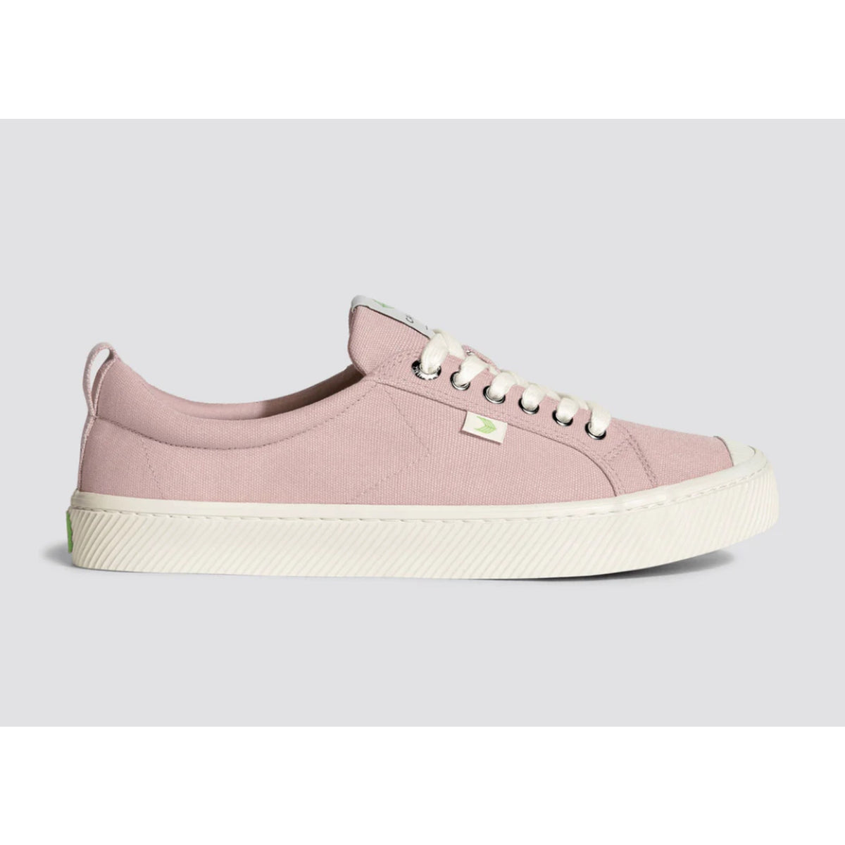 Cariuma Womens OCA Low Casual Sneakers Size 7.5 Rose Pink White Canvas NIB