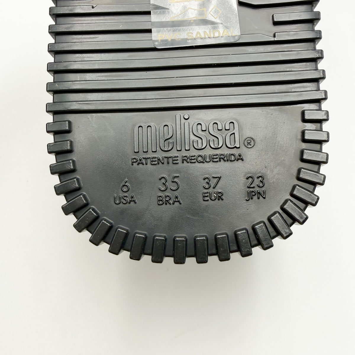Melissa Womens Francxs + A LA Garconne Sandals Size 6 EU 37 Brown Black NIB