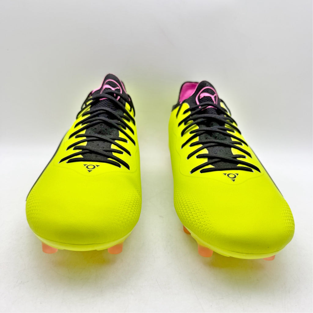PUMA Mens King Ultimate Soccer Cleats Size 7.5 EU 40 Neon Yellow Athletic NWOB