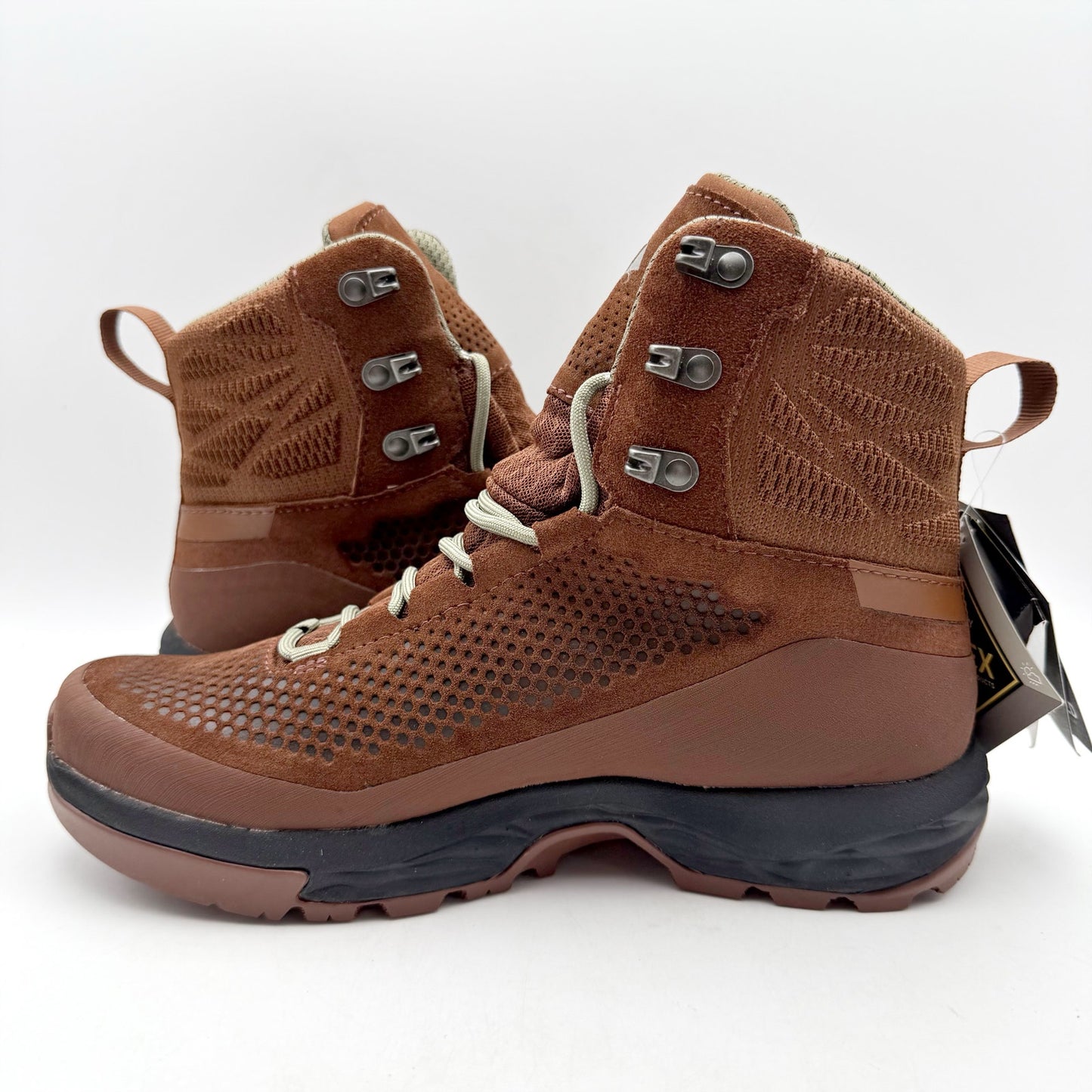 Vasque Womens Torre AT GTX Boots US 8.5 M EU 39 Brown Leather Waterproof NIB