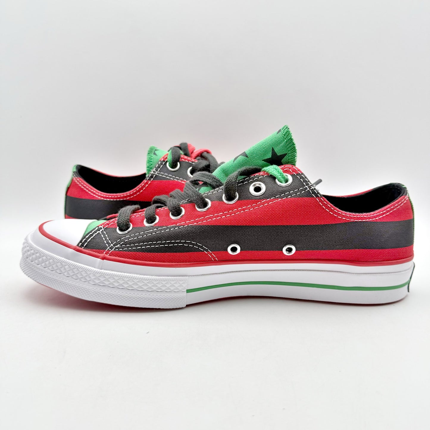 Converse Mens Chuck Taylor All Star 70 Ox Denim Tears Sneakers 9 Red Canvas NWOB