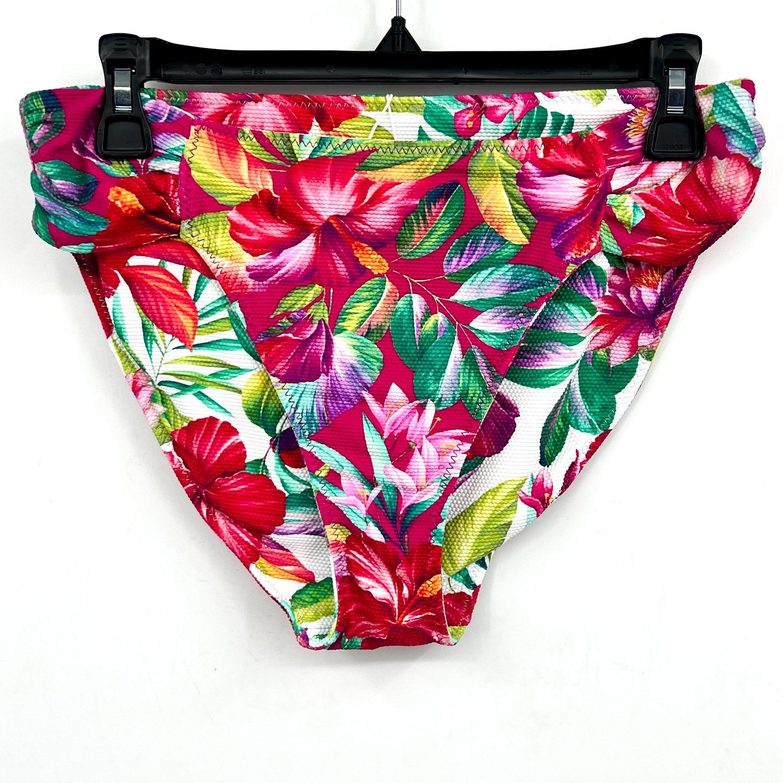 TOMMY BAHAMA Reversible Hipster Bikini Small Bottom Pink Island Cays Fiesta NWT